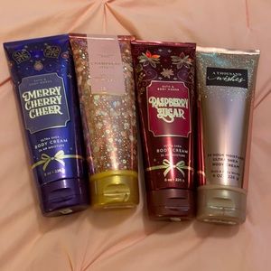Lot of 4 unused Bath & Body Works creams!